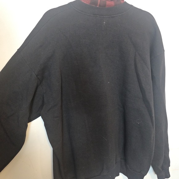 Gopher Sport 90's Vintage Cozy Winter Graphic Turtleneck Sweatshirt XL Fireplace - Picture 7 of 7